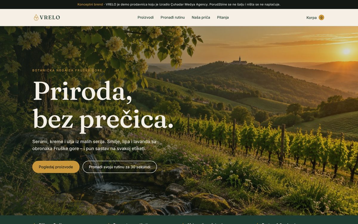 Početna strana VRELO prodavnice