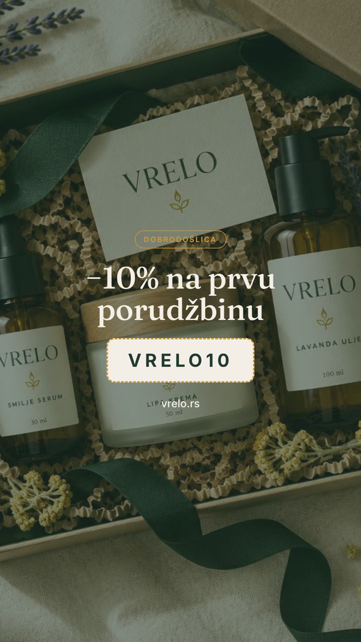 Story: promo kod VRELO10